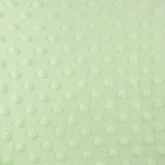 Heavenly Soft Minky Dot Fitted Contoured Changing Pad Cover Celery Puff - Picture 3 of 4